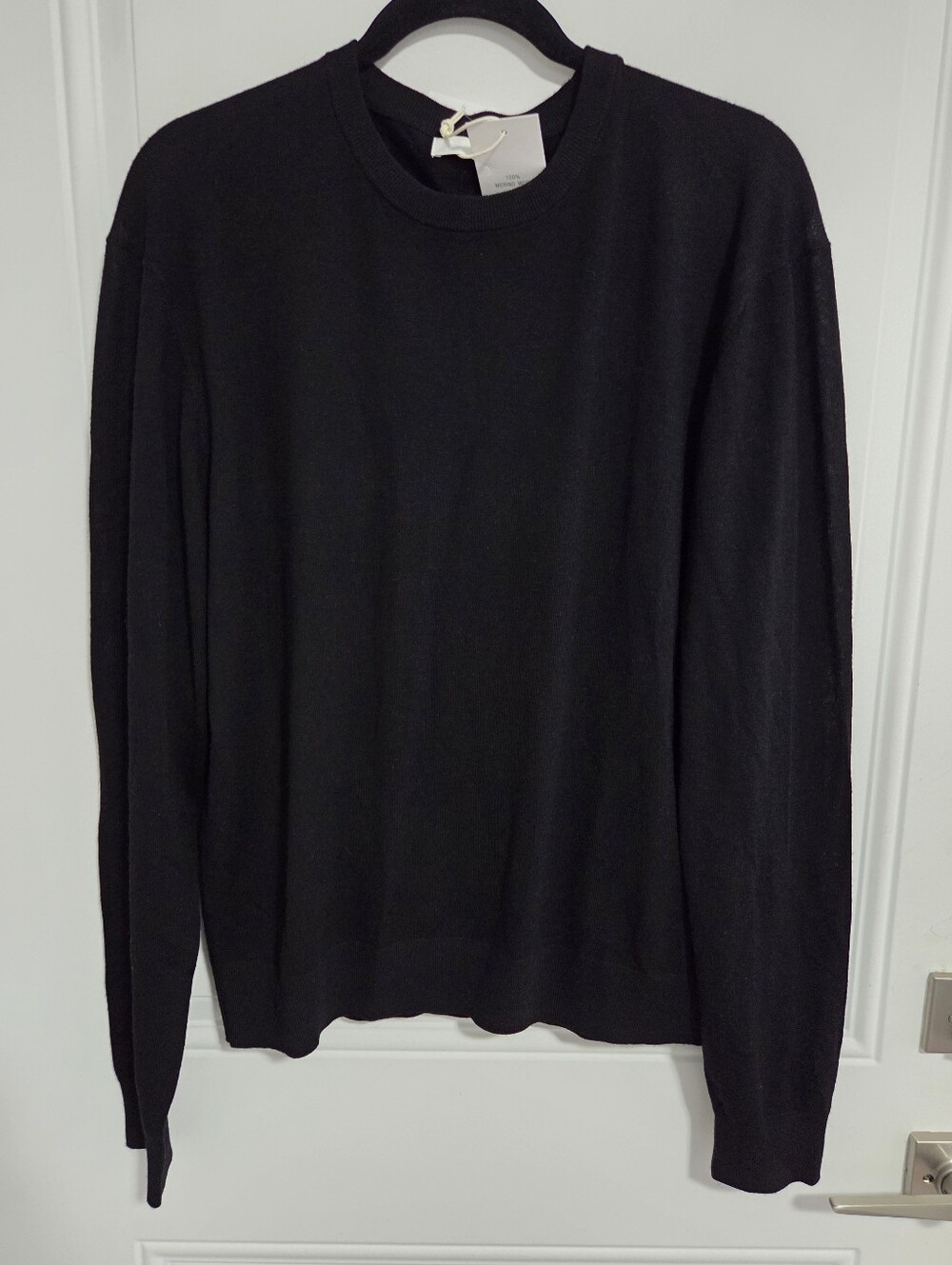 NWT - Zara Men's 100% Merino Wool Fine Knit Sweater - Size L